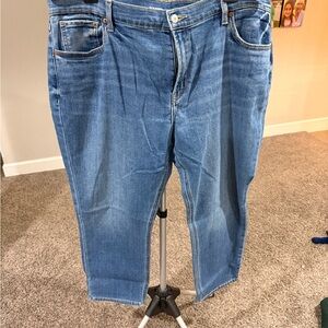 Old Navy Womens Relaxed Denim Jeans in Blue